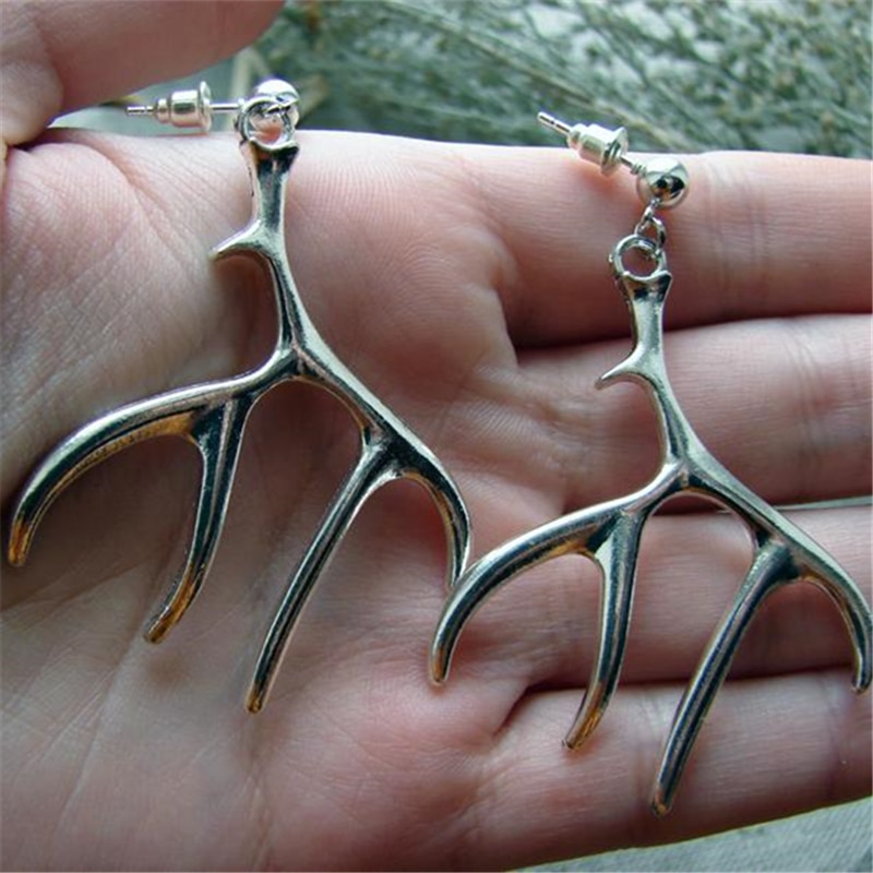 Elk Antler Horns earrings ź   antlers ..